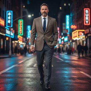 Vintage Burberry’s Men’s Wool Sport Coat Jacket 40R–42R Brown Houndstooth Check